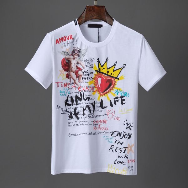 fashion casual men t shirts with letters printed t shirts short sleeves summer men women cotton tees short sleeved t shirts, Gray
fashion casual men t shirts with letters printed t shirts short sleeves summer men women cotton tees short sleeved t shirts, Gray