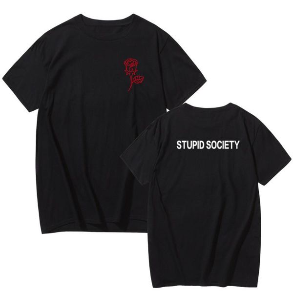 лето новая мода stupid общество роза печать с коротким рукавом футболка harajuku топы тис 2xl плюс размер мужская тенниска мода, White;black
лето новая мода stupid общество роза печать с коротким рукавом футболка harajuku топы тис 2xl плюс размер мужская тенниска мода, White;black