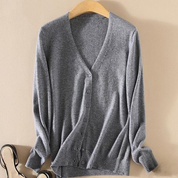 women's cashmere winter knitted cardigan long sleeve knitted short cardigan cashmere cardigans autumn loose coat, White
women's cashmere winter knitted cardigan long sleeve knitted short cardigan cashmere cardigans autumn loose coat, White