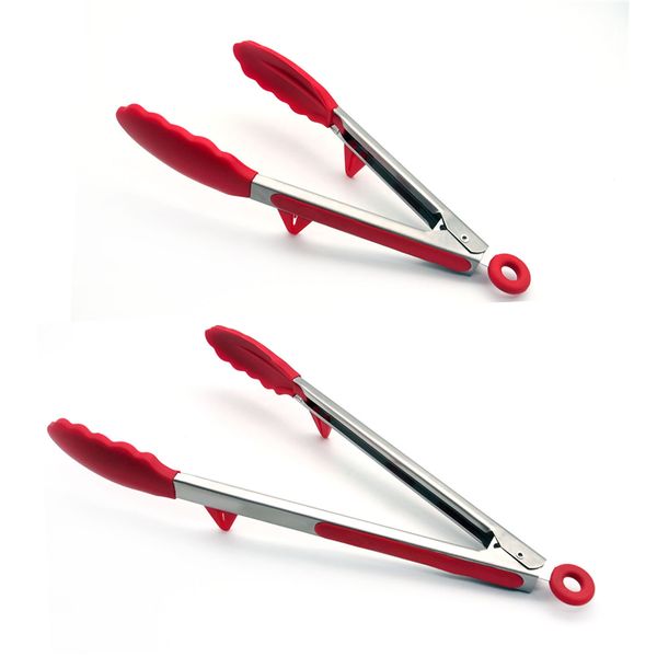 9" 12" silicone bbq grilling tong non-slip kitchen tongs with silicone tips for cooking,barbecue,picking bread,salad jk2001
9" 12" silicone bbq grilling tong non-slip kitchen tongs with silicone tips for cooking,barbecue,picking bread,salad jk2001