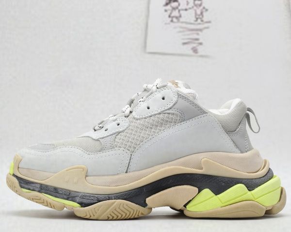 2019 new fashion dad paris triple s casual shoes designer hiking sneakers special men and women casual shoes for sale, Black
2019 new fashion dad paris triple s casual shoes designer hiking sneakers special men and women casual shoes for sale, Black