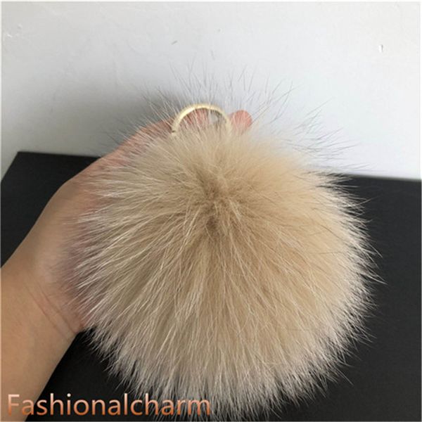 13cm/5"-khaki real fox fur ball pompom handbag keychain pendant keyring tassels gift, Silver
13cm/5"-khaki real fox fur ball pompom handbag keychain pendant keyring tassels gift, Silver