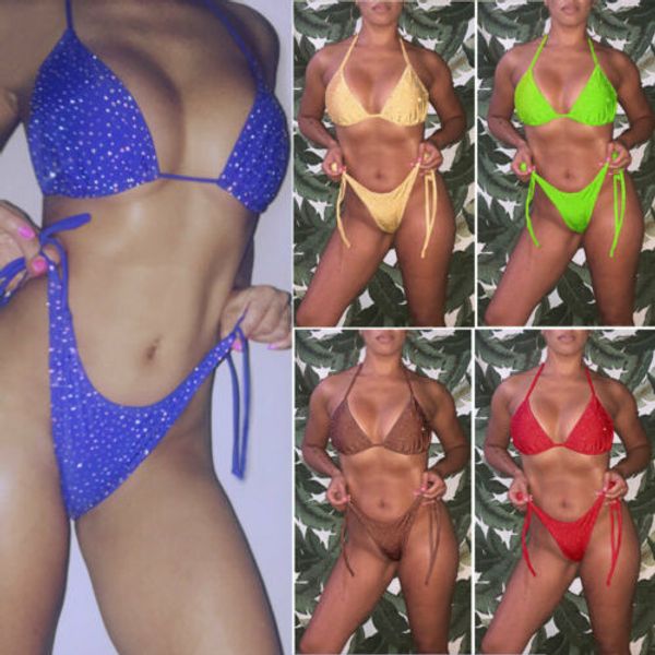 2pcs adjustable bling sequins push-up bra bandage bikini set women string swimsuit triangle swimwear bathing clothing
2pcs adjustable bling sequins push-up bra bandage bikini set women string swimsuit triangle swimwear bathing clothing