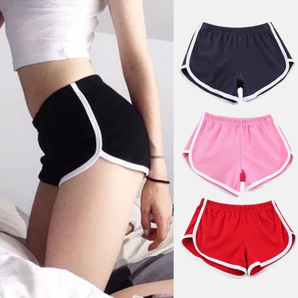 fashionable female sports shorts home beach pants fitness running gym club clothes casual tights 12 colors, Black;red
fashionable female sports shorts home beach pants fitness running gym club clothes casual tights 12 colors, Black;red