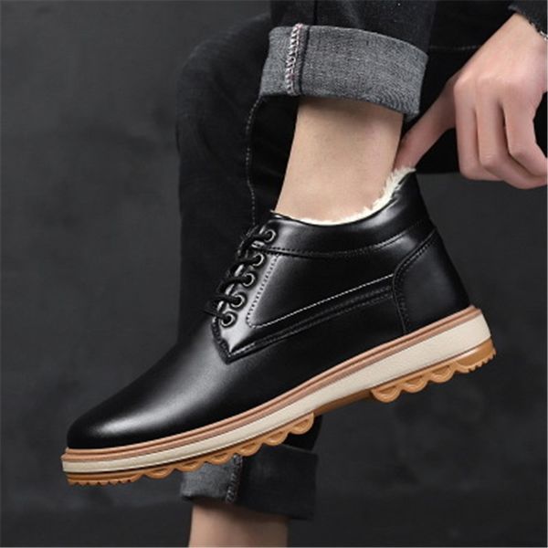 winter warm fur male flats ankle boots shoes for men casual sneakers comfortable walking popular footwear 39-44, Black
winter warm fur male flats ankle boots shoes for men casual sneakers comfortable walking popular footwear 39-44, Black