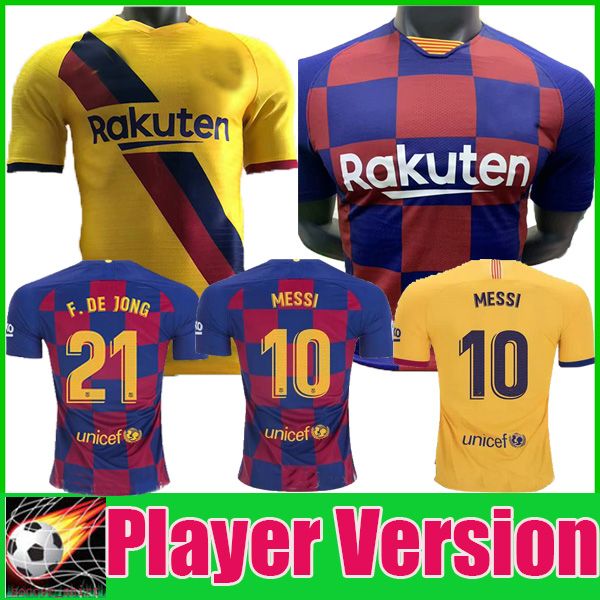 player version 19 20 barcelona messi soccer jerseys de jong griezmann maillot de foot 2019 2020 football shirt camisetas de futbol, Black;yellow
player version 19 20 barcelona messi soccer jerseys de jong griezmann maillot de foot 2019 2020 football shirt camisetas de futbol, Black;yellow