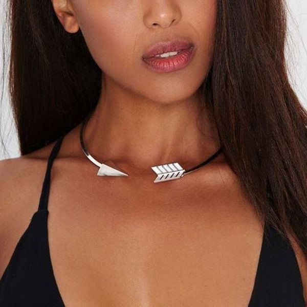 duohan 2020 new haute couture jewelryfashion accessories punk simple jewelry arrow choker necklace for women girl nice gift, Silver
duohan 2020 new haute couture jewelryfashion accessories punk simple jewelry arrow choker necklace for women girl nice gift, Silver