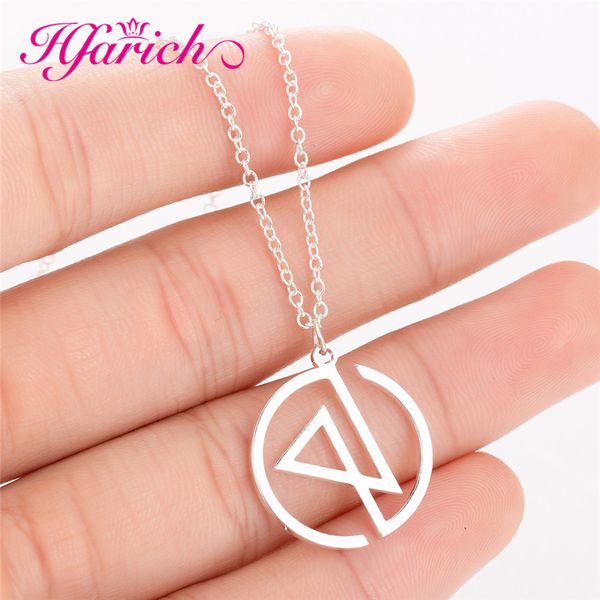 hfarich geometric linkin park pendants & necklaces for women fashion circle linkin park logo men and children party gifts, Silver
hfarich geometric linkin park pendants & necklaces for women fashion circle linkin park logo men and children party gifts, Silver
