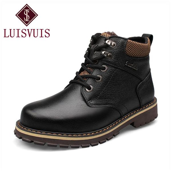 luisvuis size 37-50 warm winter genuine leather ankle boots lace up shoes men short boots plush fur men warm fur, Black
luisvuis size 37-50 warm winter genuine leather ankle boots lace up shoes men short boots plush fur men warm fur, Black