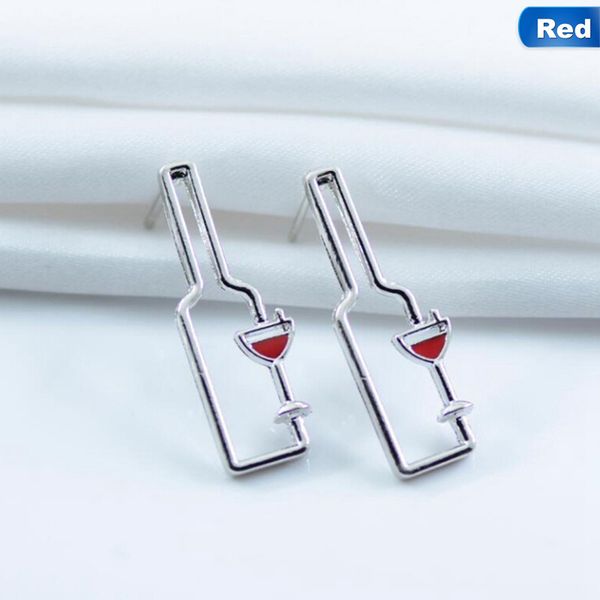 simple cute design metal wine bottle drop earrings long hollow geometric dangle earrings fashion jewelry for women, Silver
simple cute design metal wine bottle drop earrings long hollow geometric dangle earrings fashion jewelry for women, Silver