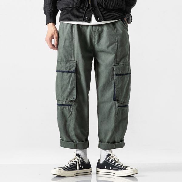 men loose casual straight cargo trouser male japan vintage streetwear hip hop wide leg harem pants joggers sweatpants, Black
men loose casual straight cargo trouser male japan vintage streetwear hip hop wide leg harem pants joggers sweatpants, Black