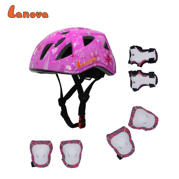 lanova 7pcs/set integral cycling skating skateboard helmet roller protector elbow knee pads wrist sport children capacetes
lanova 7pcs/set integral cycling skating skateboard helmet roller protector elbow knee pads wrist sport children capacetes