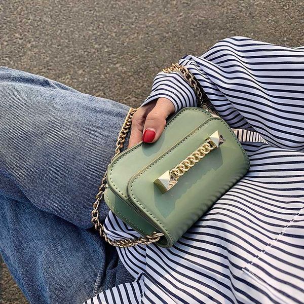this year's popular mini bag women's bag new 2020 summer all-match chain messenger western style textured shoulder
this year's popular mini bag women's bag new 2020 summer all-match chain messenger western style textured shoulder
