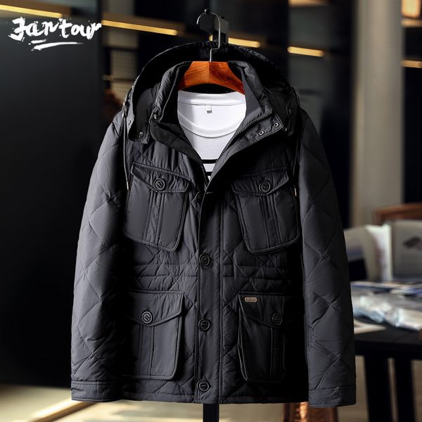 2019 winter hooded duck down jackets mens warm thick quality down coats male winter overcoat parkas man puffer jackets 4xl, Black
2019 winter hooded duck down jackets mens warm thick quality down coats male winter overcoat parkas man puffer jackets 4xl, Black