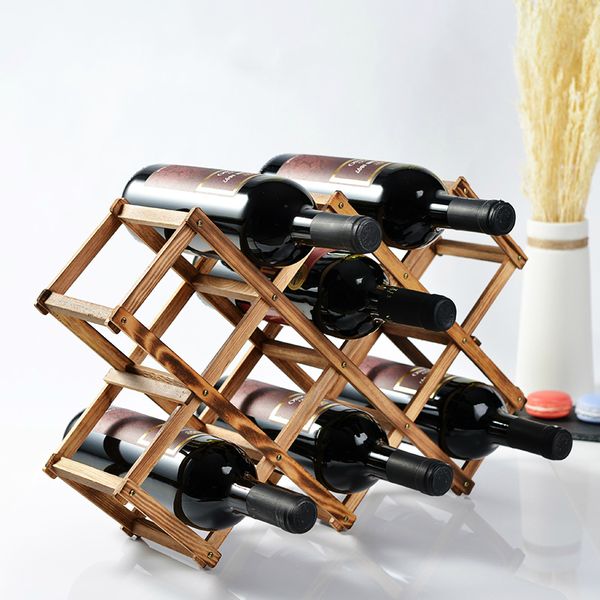 3/5/6/10holes european solid wood red wine rack display of domestic wine bottle stand living room shelf
3/5/6/10holes european solid wood red wine rack display of domestic wine bottle stand living room shelf
