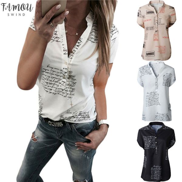korean regular fashion women clothing short sleeves letter print blouse shirts summer casual harajuku female tunic women shirts, White
korean regular fashion women clothing short sleeves letter print blouse shirts summer casual harajuku female tunic women shirts, White