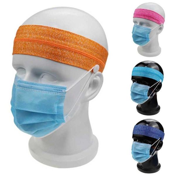 outdoor sport yoga elastic breathable headband sweatband with anti-slip button for mask hanging anti-leash hair band, Yellow;black
outdoor sport yoga elastic breathable headband sweatband with anti-slip button for mask hanging anti-leash hair band, Yellow;black