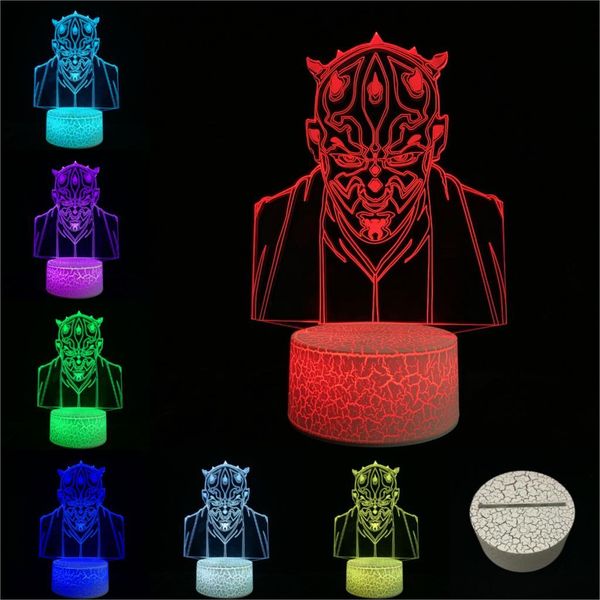 cartoon illusion night light knight darth maul 3d lamp led usb mood multicolor touch remote rgb change table desk dathomir
cartoon illusion night light knight darth maul 3d lamp led usb mood multicolor touch remote rgb change table desk dathomir