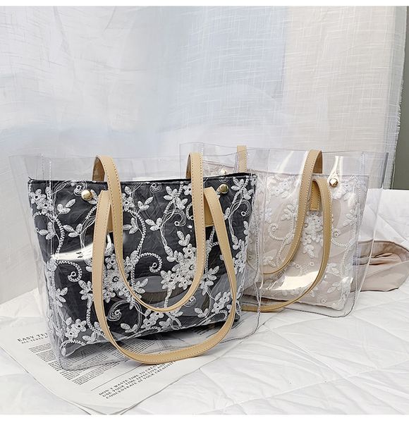 korean big bag female 2020 new trendy transparent handbag fashion wild sequins large capacity shoulder tote bag
korean big bag female 2020 new trendy transparent handbag fashion wild sequins large capacity shoulder tote bag