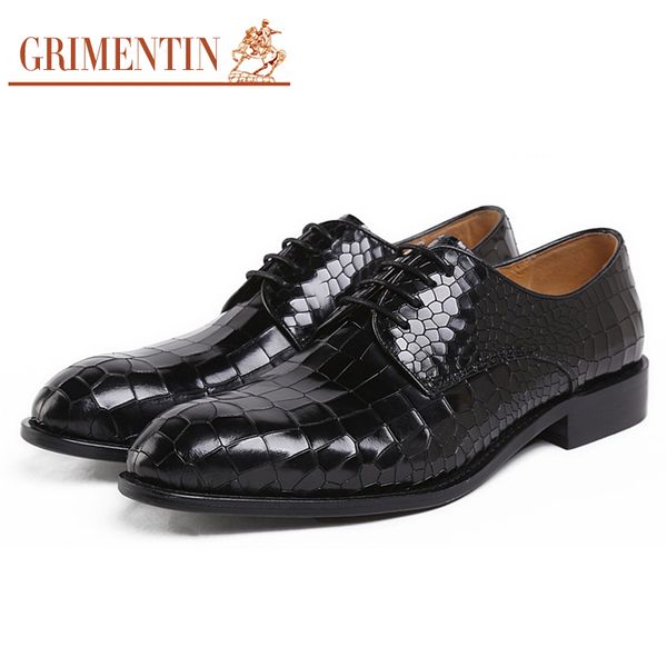 men's shoes wedding genuine leather italian fashion pointed toe crocodile pattern dress shoe 2019, Black
men's shoes wedding genuine leather italian fashion pointed toe crocodile pattern dress shoe 2019, Black