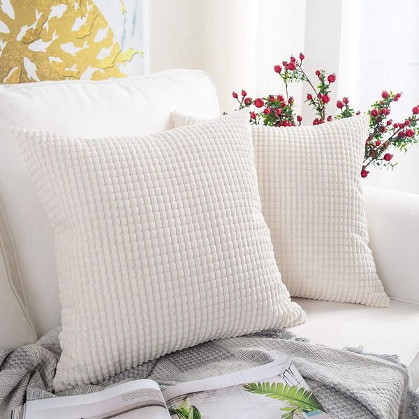 pack of 2, corduroy soft solid christmas decorative square throw pillow covers set cushion case for sofa bedroom car 18 x 18 inc pillow case
pack of 2, corduroy soft solid christmas decorative square throw pillow covers set cushion case for sofa bedroom car 18 x 18 inc pillow case