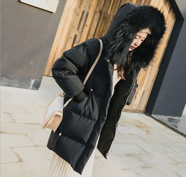 2019 new winter jacket loose clothing hooded coat women parkas black large raccoon fur collar outwear quality
2019 new winter jacket loose clothing hooded coat women parkas black large raccoon fur collar outwear quality