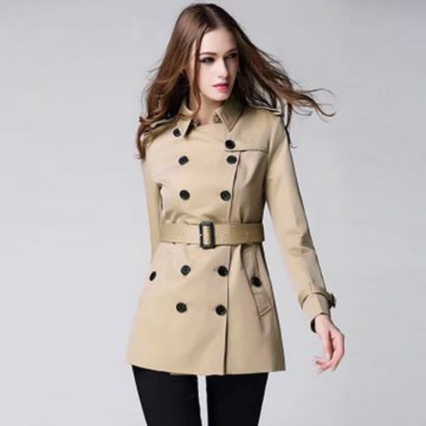 fashion vintage british style trench for women double breasted 2019 spring autumn designer sashes female slim windbreak coat new, Tan;black
fashion vintage british style trench for women double breasted 2019 spring autumn designer sashes female slim windbreak coat new, Tan;black