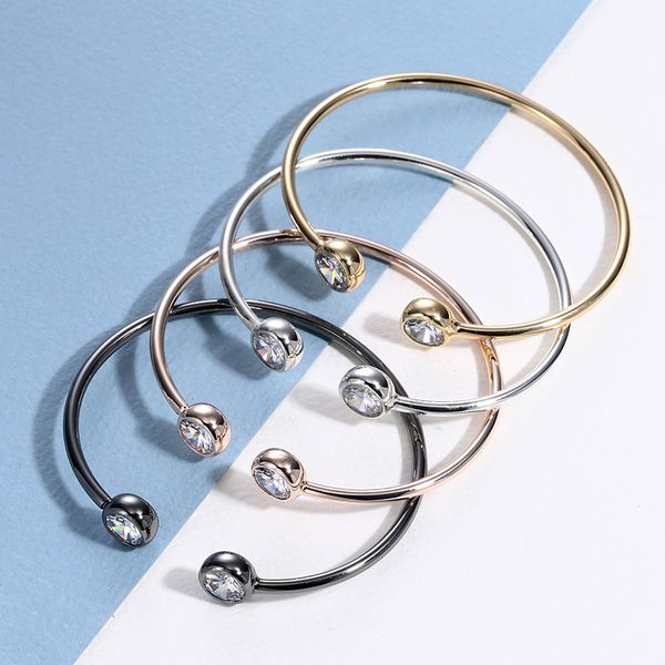 authentic exquisite and charming wild simple zircon jewelry bracelet bracelet ladies fashion accessories ex-factory ing, White
authentic exquisite and charming wild simple zircon jewelry bracelet bracelet ladies fashion accessories ex-factory ing, White