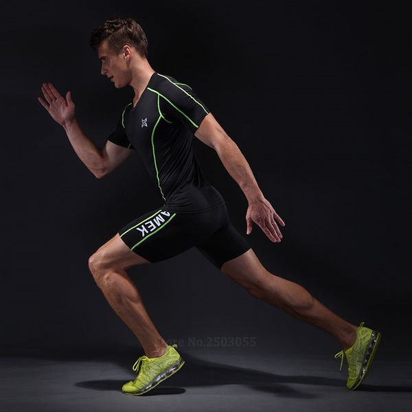 men's running shorts shirts sets men compression fitness leggings short sleeve sportswear soccer basketball jogging suits, Black;blue
men's running shorts shirts sets men compression fitness leggings short sleeve sportswear soccer basketball jogging suits, Black;blue