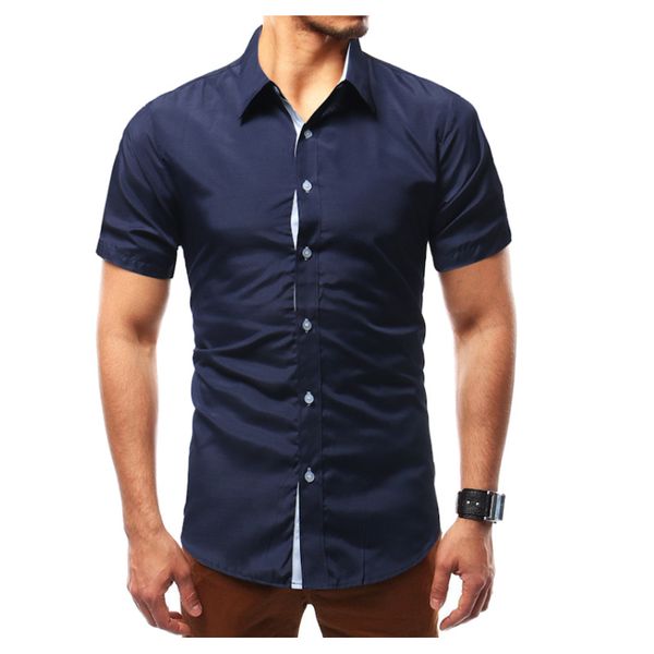 2019 new fashion brand men shirt printing dress shirt short sleeve slim fit camisa masculina casual male shirts model 4xl 59, White;black
2019 new fashion brand men shirt printing dress shirt short sleeve slim fit camisa masculina casual male shirts model 4xl 59, White;black