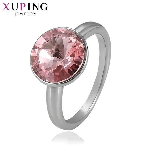 xuping ювелирных изделий круглого стиля кольцо лаки кристаллов от swarovski просто для женщин сочельник подарок s142.8-14375, Silver
xuping ювелирных изделий круглого стиля кольцо лаки кристаллов от swarovski просто для женщин сочельник подарок s142.8-14375, Silver