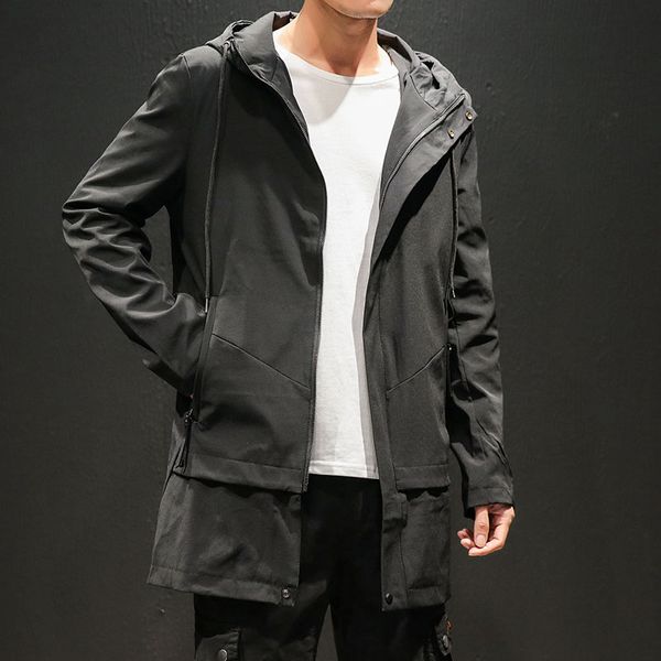 solid oversize m-5xl new brand zipper coat men fashion loose casual streetwear cloth harajuku soft men hooded pocket long jacket, Black;brown
solid oversize m-5xl new brand zipper coat men fashion loose casual streetwear cloth harajuku soft men hooded pocket long jacket, Black;brown