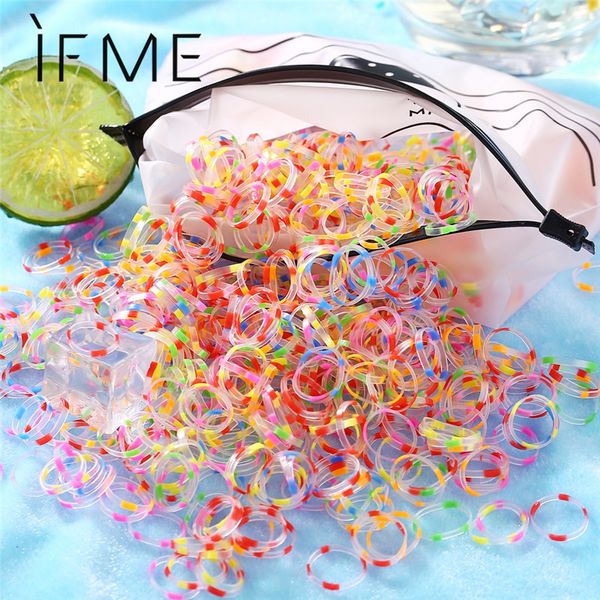 if me 1 bag 1000pcs girls disposable mixed colorful rubber bands kids children ponytail holder elastic hair bands accessories, Slivery;white
if me 1 bag 1000pcs girls disposable mixed colorful rubber bands kids children ponytail holder elastic hair bands accessories, Slivery;white
