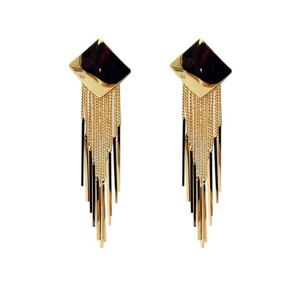 tassel pendant women girls dangle earrings alloy plating solid color dangle ear studs, Silver
tassel pendant women girls dangle earrings alloy plating solid color dangle ear studs, Silver