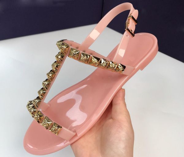 new european style woman summer sandals rivets big bowknot flip flops beach sandalias femininas jelly designers sandals, Black
new european style woman summer sandals rivets big bowknot flip flops beach sandalias femininas jelly designers sandals, Black