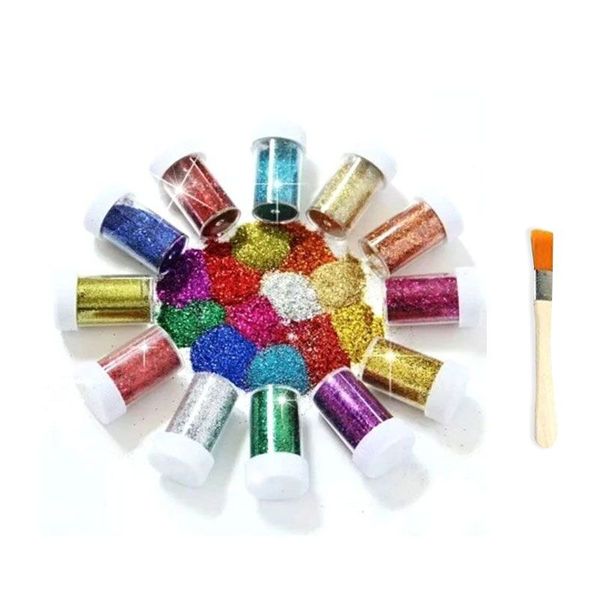 gift sets 12 color/bottles handmade materials children diy drawing art children's painting colorful gold glitter supplies
gift sets 12 color/bottles handmade materials children diy drawing art children's painting colorful gold glitter supplies
