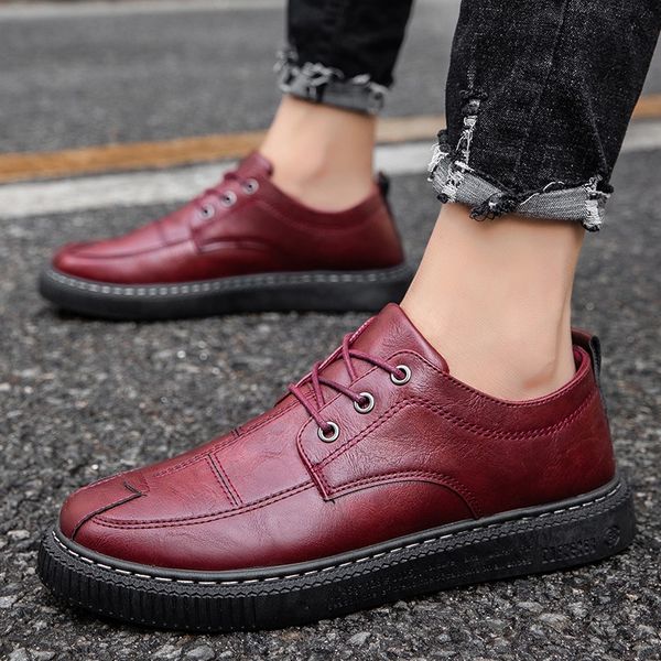 casual shoes men's leather loafers handmade oxford moccasin flats boat shoes fashion driving outdoor walking sneakers, Black
casual shoes men's leather loafers handmade oxford moccasin flats boat shoes fashion driving outdoor walking sneakers, Black