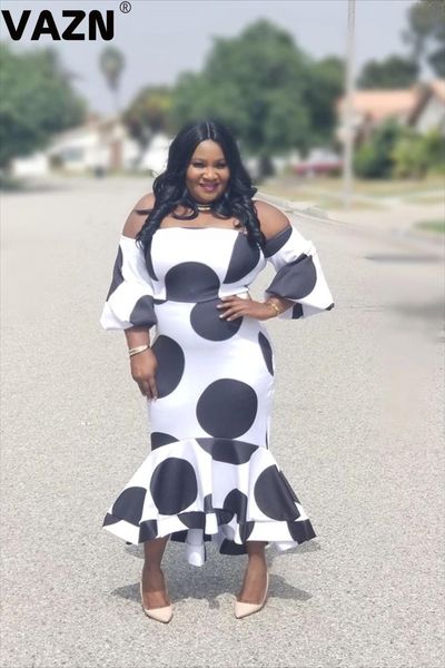 vazn awe5099 plus size upsurge dot untidy fashion strapless full sleeve high waist women mermaid thin maxi dress, Black;pink
vazn awe5099 plus size upsurge dot untidy fashion strapless full sleeve high waist women mermaid thin maxi dress, Black;pink