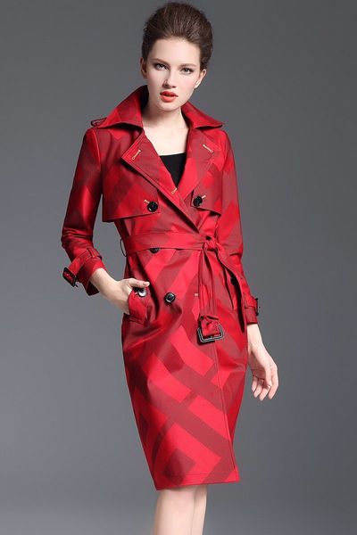 women's trench coats long classic windbreaker waterproof british new high-end english style autumn winter gabadian plaid c74, Tan;black
women's trench coats long classic windbreaker waterproof british new high-end english style autumn winter gabadian plaid c74, Tan;black