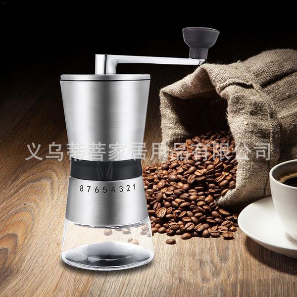 PE Plastic Coffee Grinder Manual Hand Coffee Grinder Stainless Steel 304 Hand Coffee Machine Pepper Grinder with Ceramic Grinding Core
PE Plastic Coffee Grinder Manual Hand Coffee Grinder Stainless Steel 304 Hand Coffee Machine Pepper Grinder with Ceramic Grinding Core