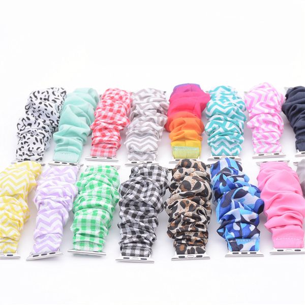 multicolor fashion floral striped plaid scrunchies watch straps for apple watch 1/2/3/4/5 band for iwatch elastic replacement watchband
multicolor fashion floral striped plaid scrunchies watch straps for apple watch 1/2/3/4/5 band for iwatch elastic replacement watchband