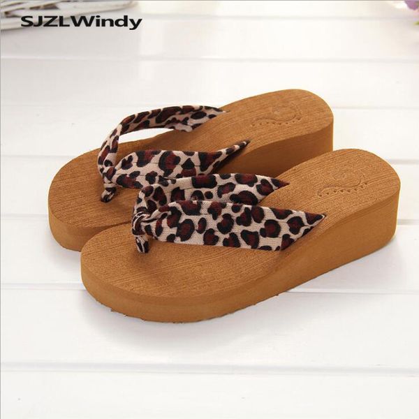 women sandals 2019 new flip flops ladies summer sandals women high heels wedge slippers fashion leopard summer women's shoes, Black
women sandals 2019 new flip flops ladies summer sandals women high heels wedge slippers fashion leopard summer women's shoes, Black
