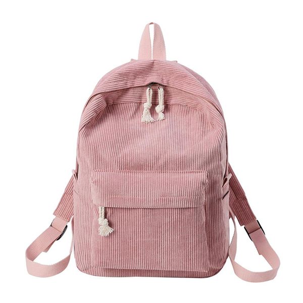 preppy style soft fabric backpack female corduroy design school backpack for teenage girl striped women bagpack
preppy style soft fabric backpack female corduroy design school backpack for teenage girl striped women bagpack
