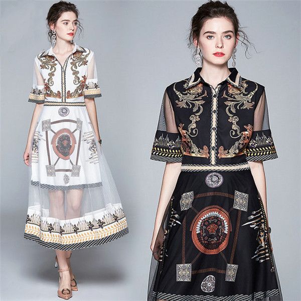 2020 new summer womens mid-length dress new fashion polka dot cake skirt fresh and sweet women s clothing luxury designer dresses, Black
2020 new summer womens mid-length dress new fashion polka dot cake skirt fresh and sweet women s clothing luxury designer dresses, Black