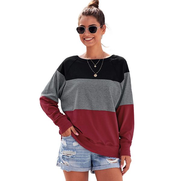 ins new winter european and american-style color-block loose-fit long sleeve womens clothing womens casual sweatshirt sweatshirt factory dir, Black
ins new winter european and american-style color-block loose-fit long sleeve womens clothing womens casual sweatshirt sweatshirt factory dir, Black