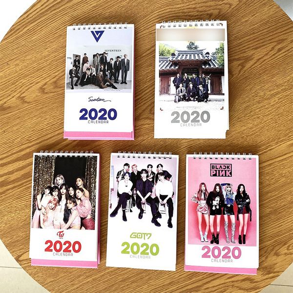 kpop blackpink got7 seventeen twice bangtan boy 2020 desk calendar fashion k- calendar fans collection gifts drop shipping, Blue;slivery
kpop blackpink got7 seventeen twice bangtan boy 2020 desk calendar fashion k- calendar fans collection gifts drop shipping, Blue;slivery