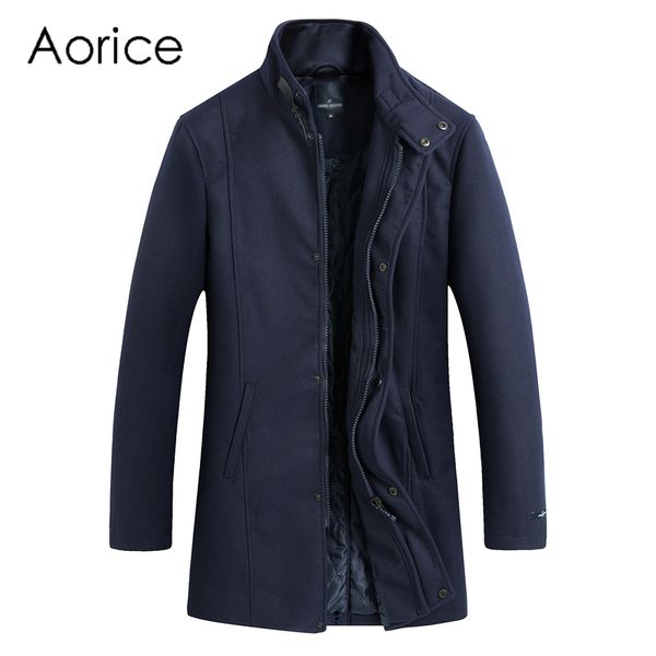 aorice new winter wool coat slim fit jackets mens casual warm outerwear jacket and coat men pea plus size qy903, Black 
aorice new winter wool coat slim fit jackets mens casual warm outerwear jacket and coat men pea plus size qy903, Black