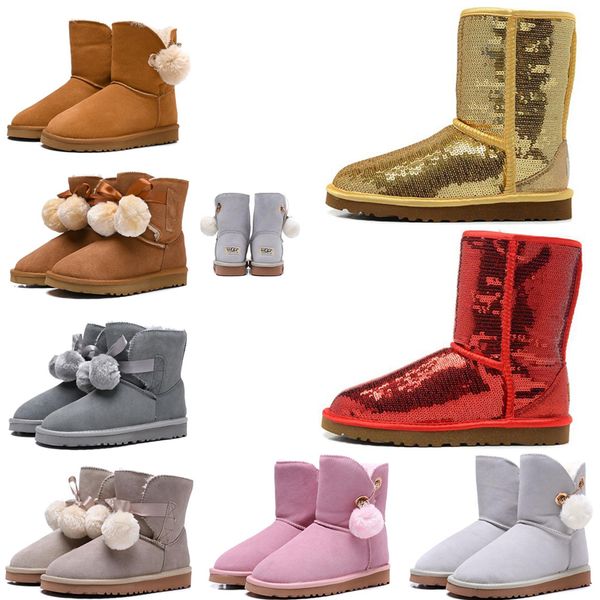 luxury fashion australia women boots classic snow boots tall bailey bowknot girl winter keep warm des chaussures size 36-41, Black
luxury fashion australia women boots classic snow boots tall bailey bowknot girl winter keep warm des chaussures size 36-41, Black