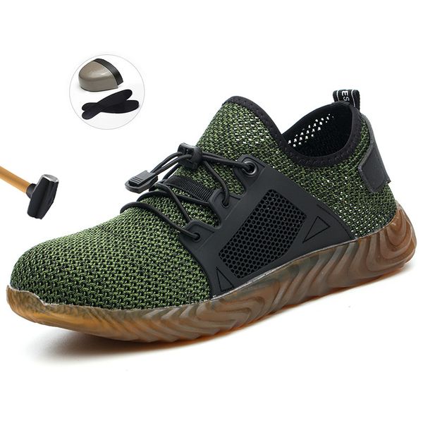 men breathable steel toe cap work safety shoes women mesh outdoor anti-slip puncture proof construction safety boots size 36-47, Black
men breathable steel toe cap work safety shoes women mesh outdoor anti-slip puncture proof construction safety boots size 36-47, Black
