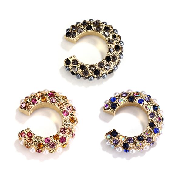 1pcs trendy crystal imitation pearl ear cuff clip on earrings for women multicolor small cartilage earcuffs without puncture, Silver
1pcs trendy crystal imitation pearl ear cuff clip on earrings for women multicolor small cartilage earcuffs without puncture, Silver
